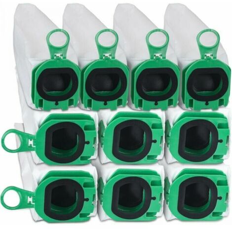 Paquete de 10 bolsas de repuesto para aspiradora Vorwerk Kobold VB100 VB 100 FP100 FP 100 (1/4)