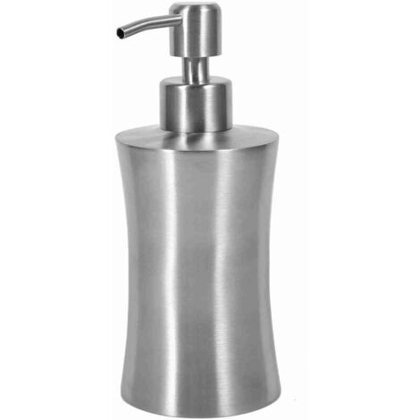 Dispensador de loción para ducha, acero inoxidable 304, para cocina y baño, jabón líquido premium (400 ml) (1/4)