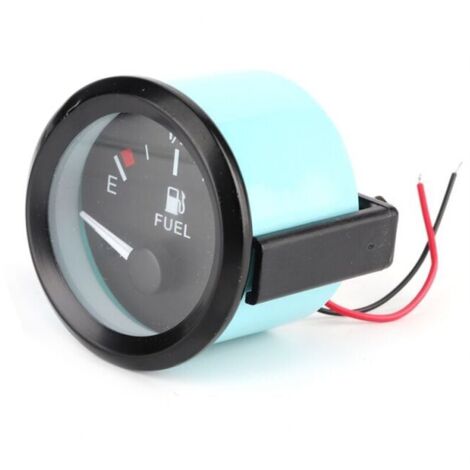 Indicador de combustible universal para coche de 52 mm, digital, LED, E-1/2-F, con sensor de combustible (1/4)