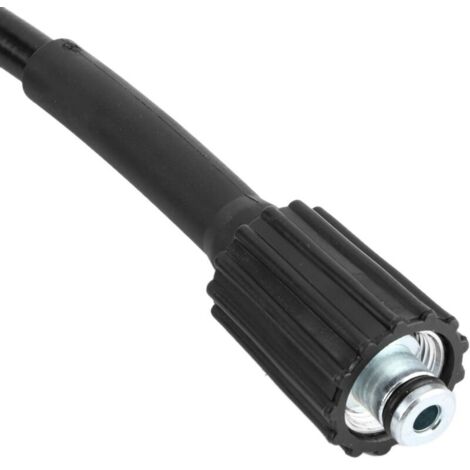 Manguera de lavado de coches, manguera de hidrolimpiadora de alta presión de 40 MPa, manguera de goma, compatible con Karcher K2, K3, K4, K5 (8 m) (1/4)
