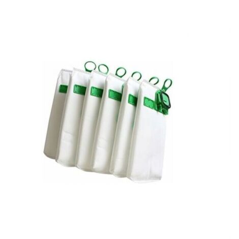 Pack de 6 bolsas de aspiradora de alta eficiencia VK140 para aspiradora Vorwerk VK150 FP140 Kobold (1/4)