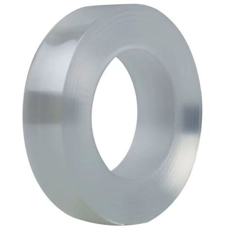 Protector de parachoques, protector de umbral de puerta de coche, protector de llanta - Tira de protección de goma transparente para coche de 10 m (5 cm x 10 m) (1/4)