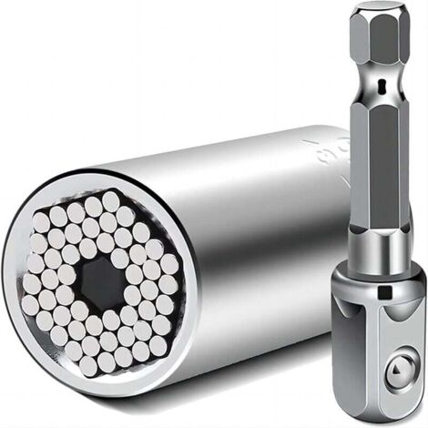 Regalos para hombres: Llave de tubo universal - Craftsman Gadgets para hombres, Regalos para el Día del Hombre, Llave universal de 7-19 mm, Regalos para el Día del Padre, Papá, Navidad, Cumpleaños (1/4)