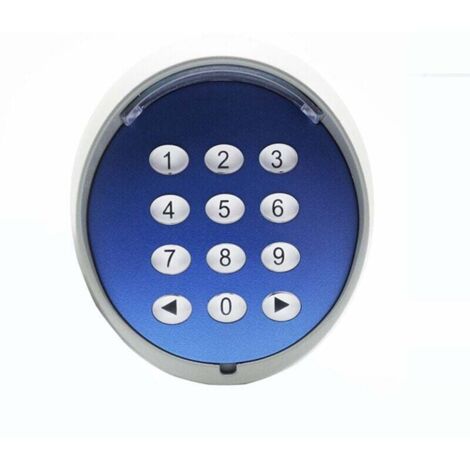 Teclado inalámbrico mejorado para puertas automáticas, señal potente, teclado de seguridad inalámbrico robusto para abrepuertas