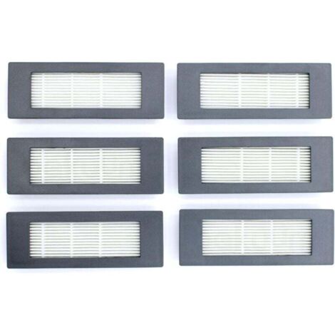Pack de 6 filtros HEPA para iRobot Roomba Combo, R111840. Filtros HEPA para una limpieza mejorada de tu robot aspirador. Accesorios para robots aspiradores. (1/4)