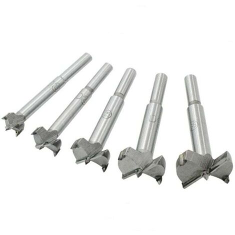 Juego de 5 brocas planas de 15-35 mm, herramientas de corte de acero de alta resistencia para carpintería, regalo para el Día del Padre (5 piezas) (1/4)