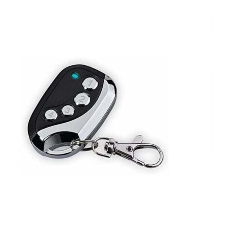 Control remoto universal AZ Remote Copy: señal de 433,92 MHz, ideal para portones, garajes, alarmas y luces en un solo control remoto.