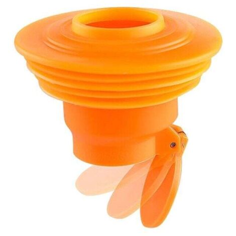 Sellador de desagües de silicona antirreflujo, inhibidor de olores, para lavadora, uso doméstico (1/4)