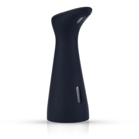 Dispensador de jabón automático negro de 200 ml con sensor multiescena, compacto y práctico (1/4)