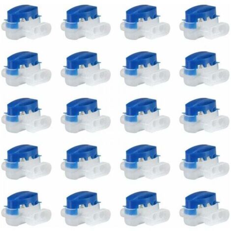 Paquete de 20 conectores de cable rellenos de resina para cortacéspedes robóticos Automower (1/4)
