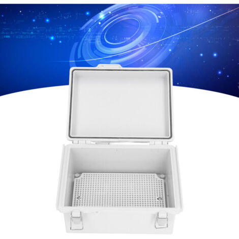 Caja de conexiones ABS impermeable IP67, carcasa eléctrica para bricolaje, para interior y exterior, 220 x 170 x 110 mm (1/4)