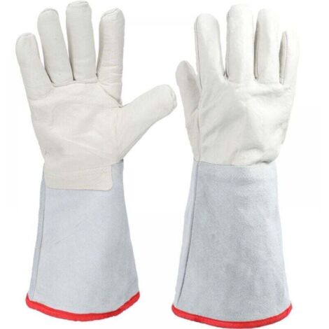 Guantes de trabajo criogénicos de GNL de 40 cm con nitrógeno líquido (1/3)