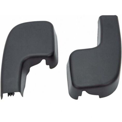 61617138990 Juego de 2 cubiertas de brazo de limpiaparabrisas delantero para Serie 3 E90 E92 E93, aptas para vehículos con volante a la izquierda (1/3)