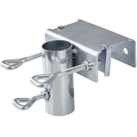 Soporte Para Sombrilla De Pared - Para Balcón, Terraza O Jardín, En Acero Inoxidable Alemán