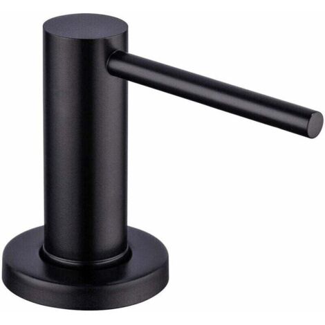 Dispenser di sapone a forbice Pompa per sapone nero da 500 ml per lavello della cucina (1/4)