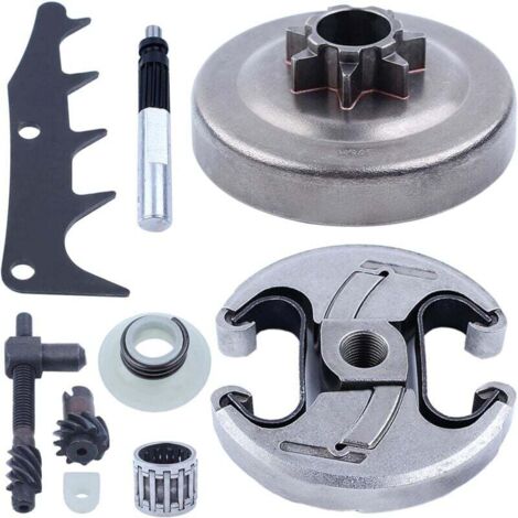 Kit de bomba de aceite para tambor de embrague de 325" y 7 dientes para motosierras Husqvarna 340, 345, 350 y Jonsered 2145 y 2150, 578097901, 578 09 79 01, 503932101, 503 93 21 01, 503931801 (1/4)