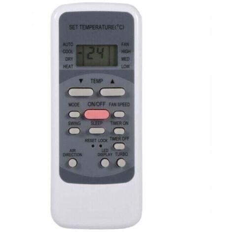 Nuevo control remoto de repuesto universal para el aire acondicionado Midea R51M/E (1/4)