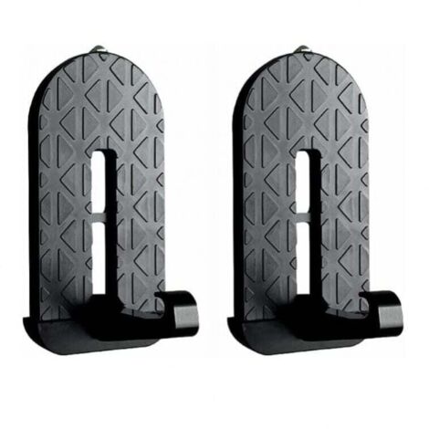 Pedal de asistencia para coche, escalón plegable de 2 piezas para puerta de coche, fabricado en aleación de aluminio, para limpieza de techos, apto para SUV, autocaravanas y Jeep (negro) (1/4)