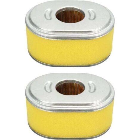 2 piezas de repuesto de filtro de aire para motores Honda GX140 GX160 GX200, amarillo (1/4)