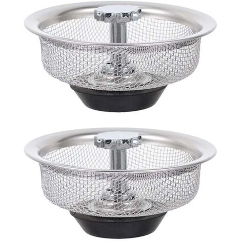 Filtro Scolapiatti Regolabile Per Lavello In Acciaio Inox, Cestello Espandibile Da 362 A 494 Mm, Antiscivolo, In PP, Per Cucina E Picnic