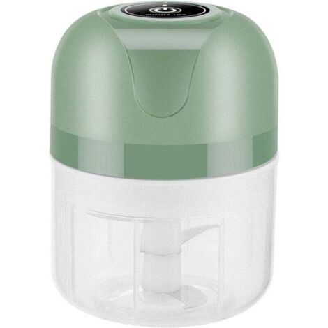 Picadora de alimentos manual, picadora de verduras fácil de limpiar, rebana cebolla para frutos secos, ajo, ensalada y más. (1/4)