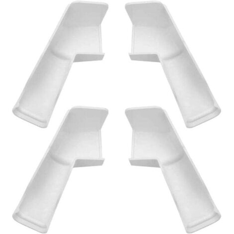 Canalones para autocaravanas - Extensiones rígidas de canalones para autocaravanas, alejan el agua de lluvia de la autocaravana, versión larga - Canalones para caravanas, campers (1/4)