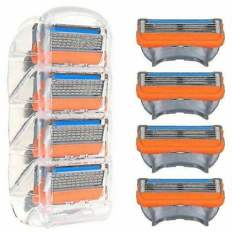 Lames de rasoir 8 pièces pour lame de rasoir de remplacement Gillette Fusion 5 lames