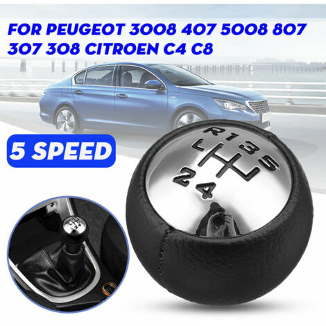 Perilla de cambio de marchas de 5 velocidades para Peugeot 3008407 5008807307308 Citroen C4 (1/4)