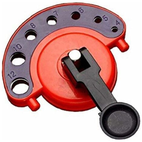 Broca de diamante de 4-12 mm para sierra de corona de vidrio para azulejos, broca de núcleo con aberturas para vidrio (1/4)