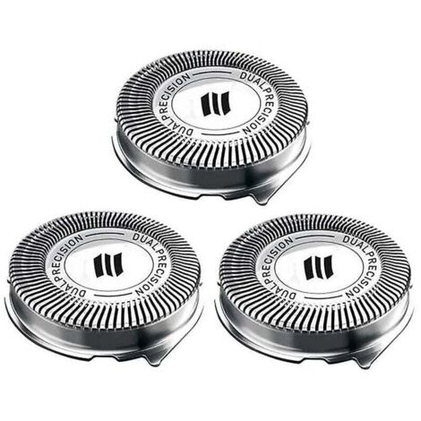 Cabezales de repuesto HQ8 para afeitadoras Philips Norelco, paquete de 3 hojas de afeitar (1/4)