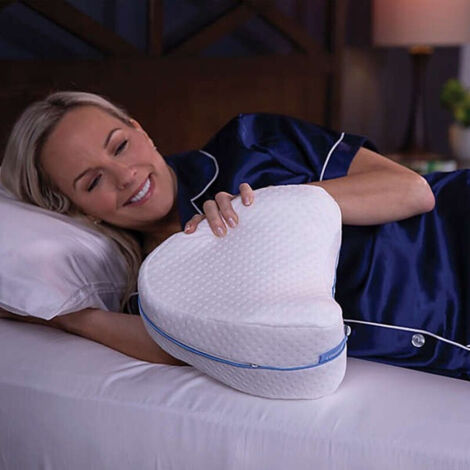 Venteo - Restform Leg Pillow - Almohada ortopédica de elevación de piernas en espuma viscoelástica (1/4)