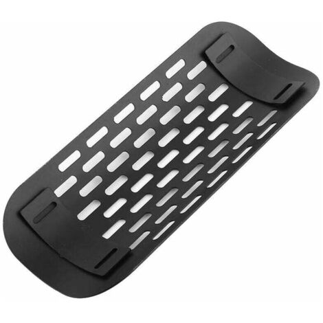 Protector térmico de escape, cubierta de protección térmica, protector térmico de escape de motocicleta, cubierta aislante universal para silenciador, acero inoxidable (negro) - Fei Yu (1/4)