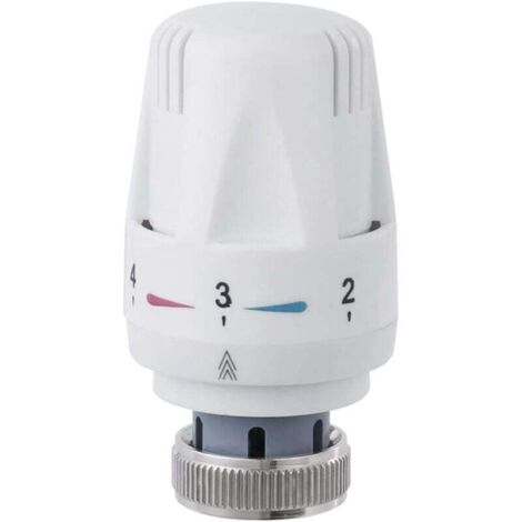 Válvula termostática para radiador, cabezal de termostato M30 x 1,5, cabezal de válvula de radiador de repuesto para oficina en casa (1/4)