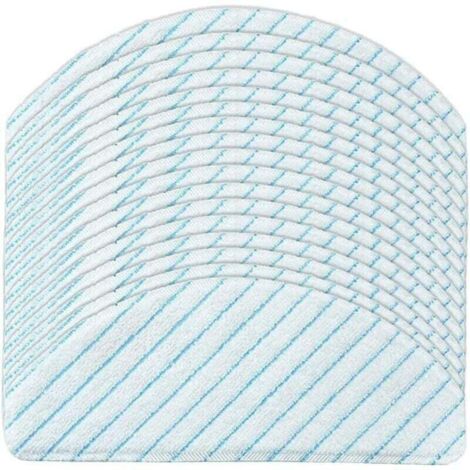 Paquete de 50 almohadillas desechables para aspiradoras Deebot Ozmo T8 Aivi T8 Max T9 Power/Max (1/4)