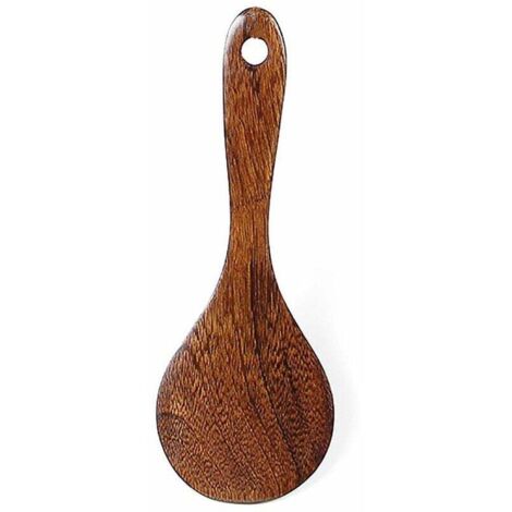 Cucharas de cocina de madera para cocinar, cucharas de cocina, utensilios de cocina, una variedad de estilos (cucharas de arroz) - Fei Yu (1/4)