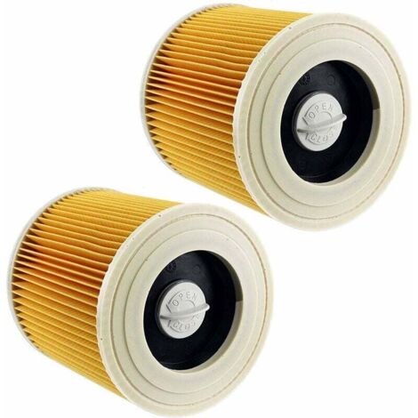 Filtros lavables para aspiradoras Karcher WD2, WD3, WD3.200 y WD3300, filtros húmedos y secos de la serie Karcher A, 2 pares - Fei Yu (1/4)