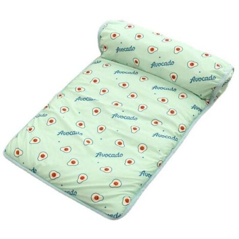 Esterilla refrescante de seda de hielo para mascotas - Esterilla refrescante para gatos y perros - Esterilla de seda de hielo autorefrescante - 60 x 40 cm - Esterilla de verano para mascotas - Materia (1/4)