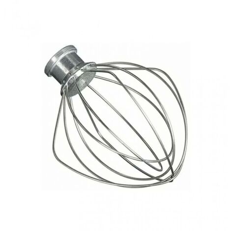 Batidor de acero inoxidable compatible con KitchenAid K45WW, KSM150, KSM160, K45, KSM90 – Accesorio para batidora de pie de alta resistencia (1/4)