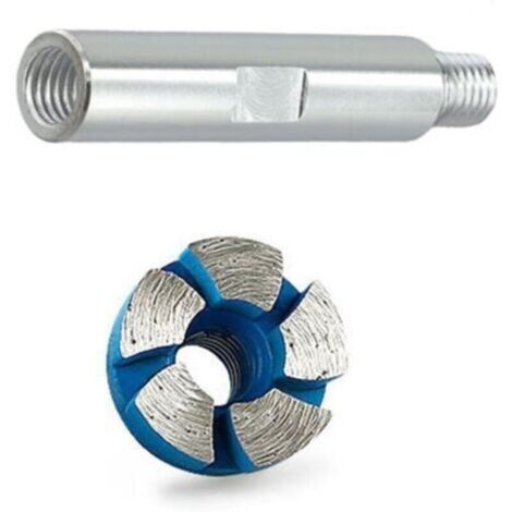 Disco abrasivo de 2,5 cm para amoladora angular – segmentos turbo para hormigón, mampostería y granito – baja emisión de calor y vibración (1/4)