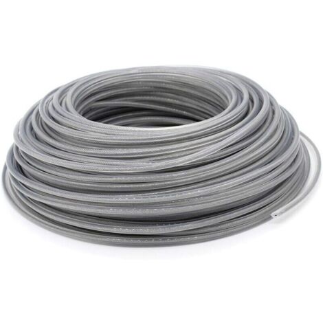 Hilo universal de acero de 3,0 mm para desbrozadoras: duradero y apto para todas las desbrozadoras y perfiladoras de césped. (1/4)