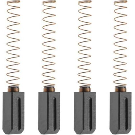 Escobillas de carbón de repuesto (2 pares) para herramienta neumática TRIAC S1G3 CH-6060 – dimensiones 5 × 6 × 14 mm (1/4)