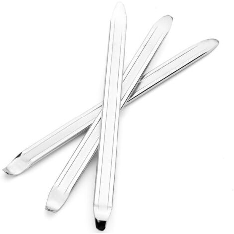 Palancas para neumáticos de acero al manganeso de 3 piezas – 25 cm – Herramienta profesional para la reparación de neumáticos de bicicletas y motocicletas (1/4)