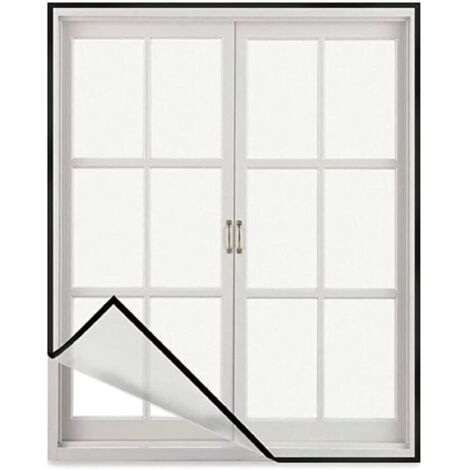 Mosquitera de poliéster de alta visibilidad para ventanas – 120 x 150 cm – Fácil de instalar – Duradera y lavable – Paquete de 1 (1/4)