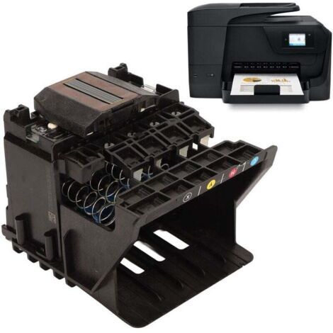 Cabezal de impresión compatible con HP OfficeJet Pro 7740/7730/7720/8210/8710/8730/8740/8216/8720/8725 – Alta resolución, reemplazable
