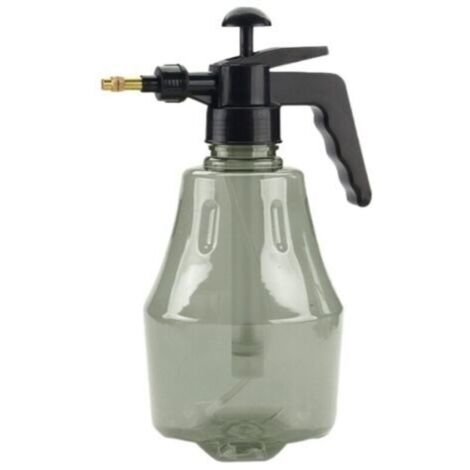 Pulverizador manual a presión con bomba superior, boquilla ajustable, 1500 ml – gris estrellado para jardinería y limpieza en interiores y exteriores. (1/4)