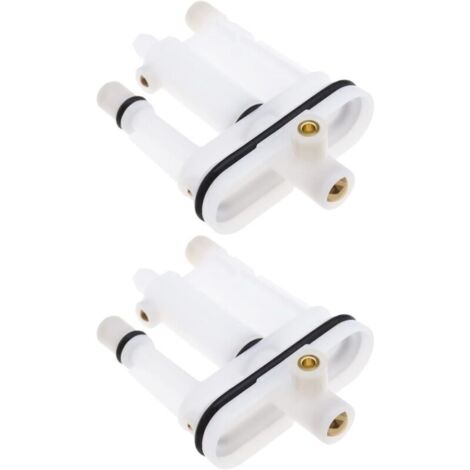 Surtidor principal del carburador – 2 piezas, compatible con motores Briggs & Stratton serie 450E (ref. 592804, 559648, 596521) (1/4)
