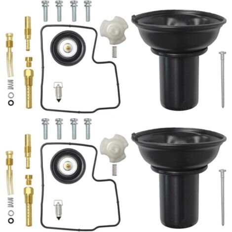 Kit de reparación de carburador de 2 piezas para Honda VT600C VLX600 Steed 600: juntas de válvula y piezas de sellado. (1/4)