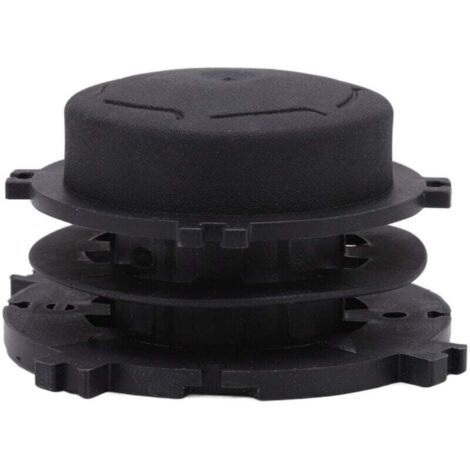 Cabezal universal de acero inoxidable para desbrozadora – carrete resistente al desgaste para desbrozadora, juego de 4 (1/4)