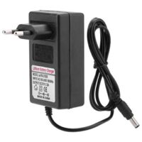Fuente de alimentación de carga segura para baterías de iones de litio (CA 100-240 V, CC 21 V, 2 A), enchufe europeo de repuesto