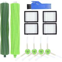 Kit de accesorios de repuesto para cepillos de rodillo, cepillo lateral y filtros HEPA para iRobot Roomba i7 i7+ / i7 Plus E5 E6 E7 (paquete B)